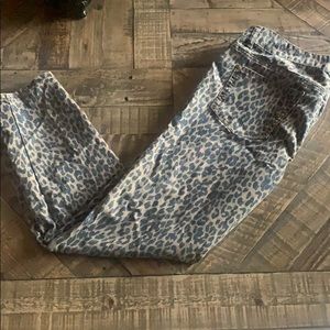 Leopard Print Forever 21 Pants Size 31